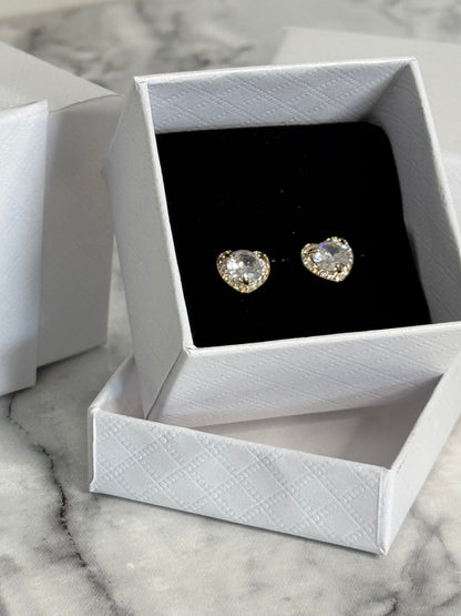 Annie Heart Studs