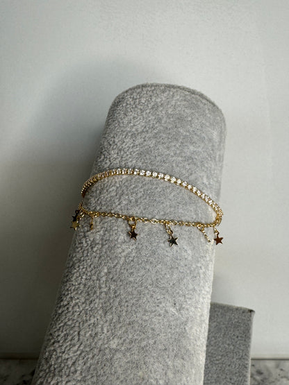 Khloe Duo Chain Bracelet